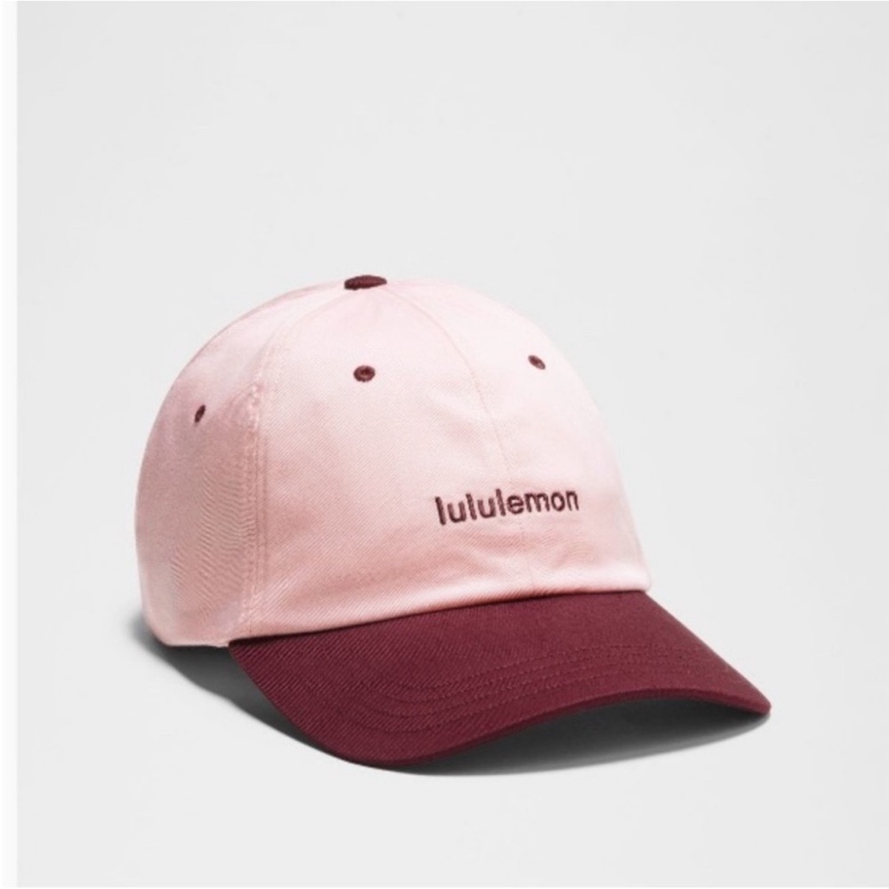 Lululemon Classic Ball Cap Wordmark Strawberry Milkshake Deep Luxe SZ L/ XL
